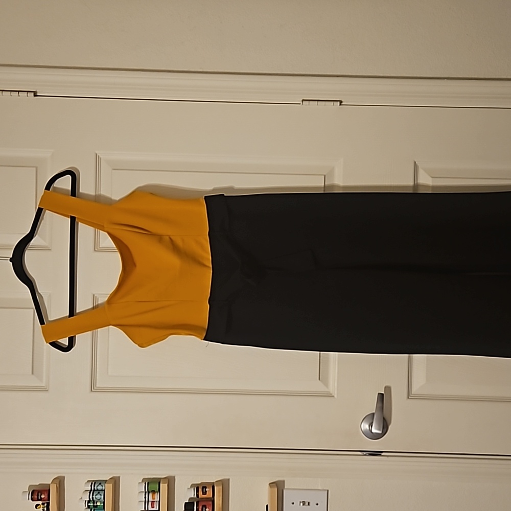 Gold and Black Jumpsuit